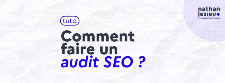 tuto comment faire un audit seo