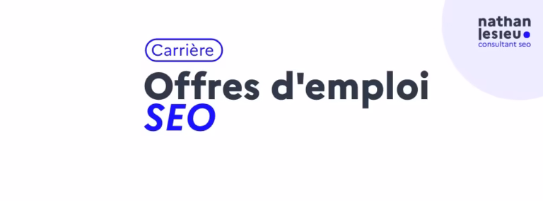 emploi seo